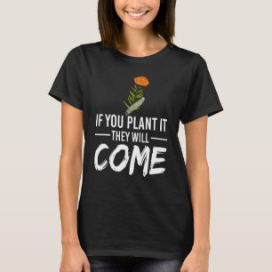 Camiseta Se Você Plantar Eles Virão Borboleta Lagarta