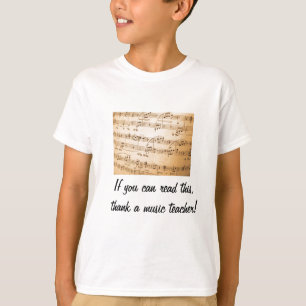 Camiseta Se você pode ler este, agradeça a um professor d