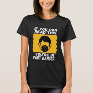 Camiseta Se você pode ler isso você está em Fart Jok