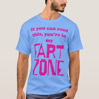 Camiseta Se você puder ler isso, na minha zona inicial, Pi 