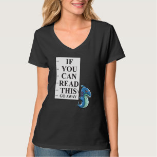 Camiseta Se Você Puder Ler Isso, Saia Do Nerd