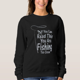 Camiseta Se você puder ler isso você está pescando muito pe