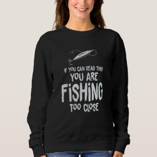 Camiseta Se você puder ler isso você está pescando muito pe