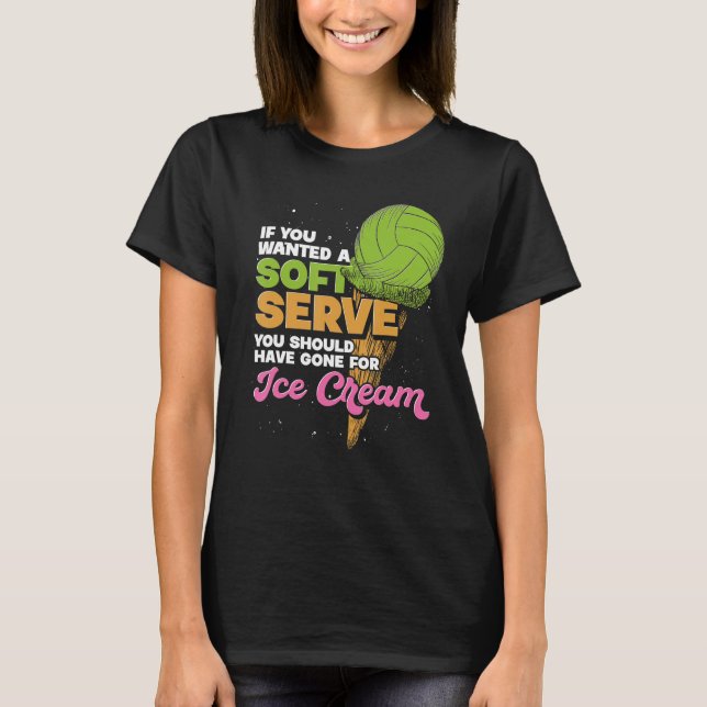 Camiseta Se Você Quisesse Um Vôlei Engraçado (Frente)