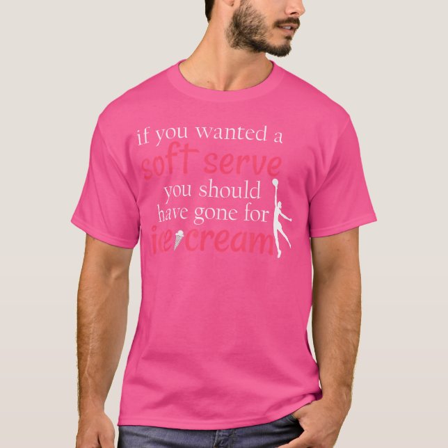 Camiseta Se Você Quisesse Um Vôlei Engraçado (Frente)