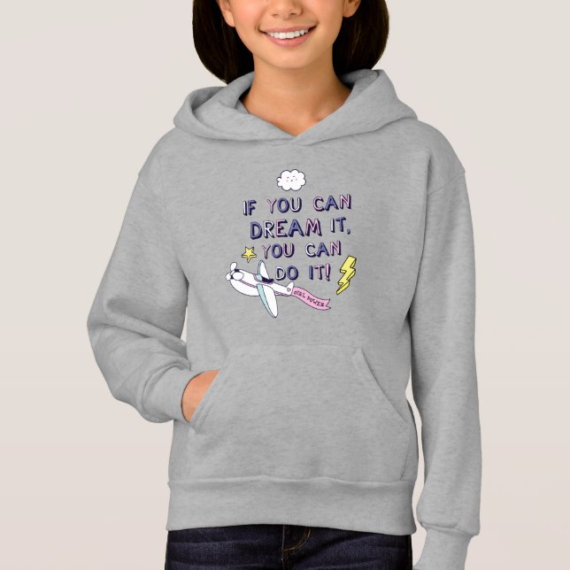 Camiseta Se Você Sonhar, Você Pode Fazê-Lo (Frente)