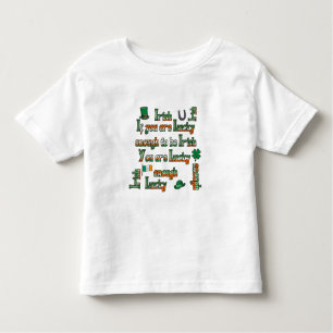Camiseta Se você tiver sorte de ser irlandês