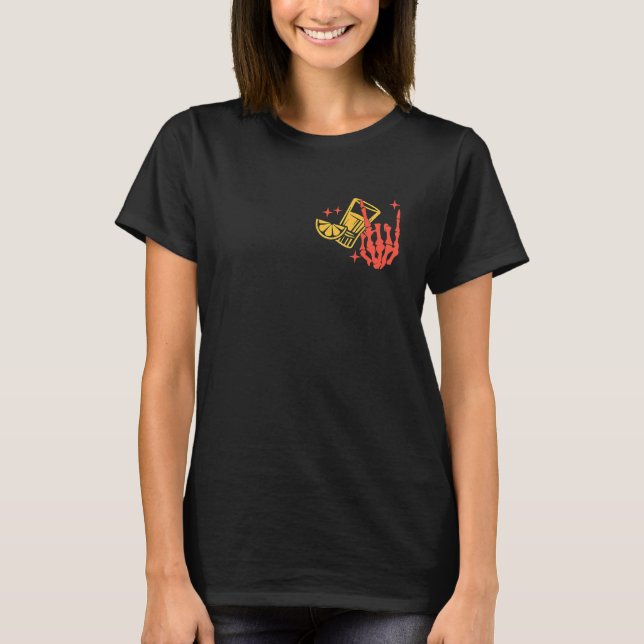 Camiseta Se Você Vai Ser Salgado Traga A Bebida De Tequila (Frente)