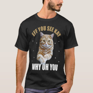 Camiseta Se você vê kay por que oh você yoga gato