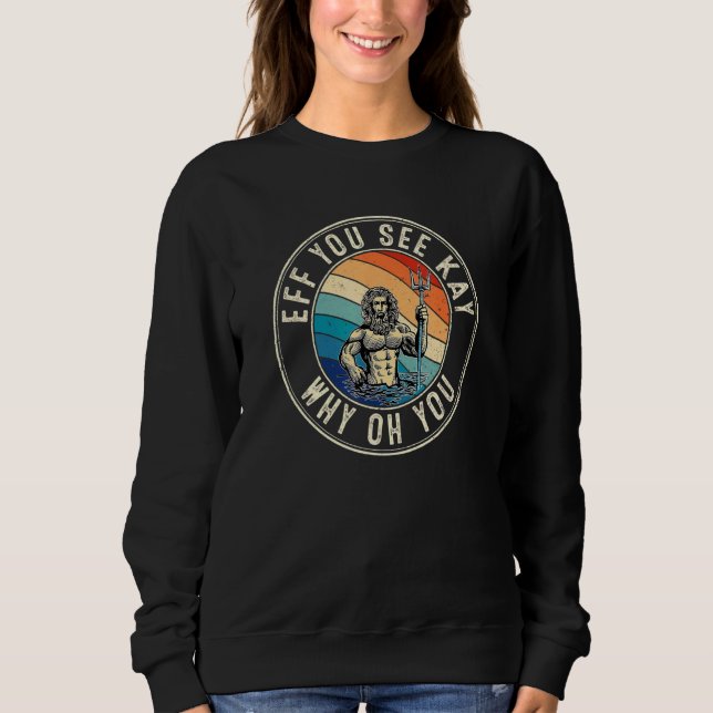 Camiseta Se você vê Kay Retro 80s Poseidon (Frente)