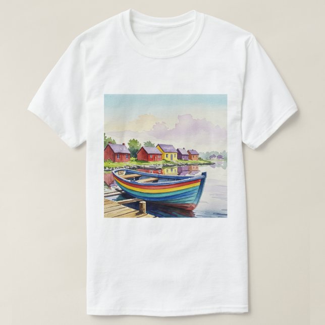 Camiseta Sea and beach (Frente do Design)