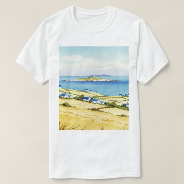 Camiseta Sea and beach (Frente do Design)