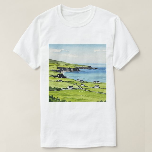 Camiseta Sea and beach (Frente do Design)