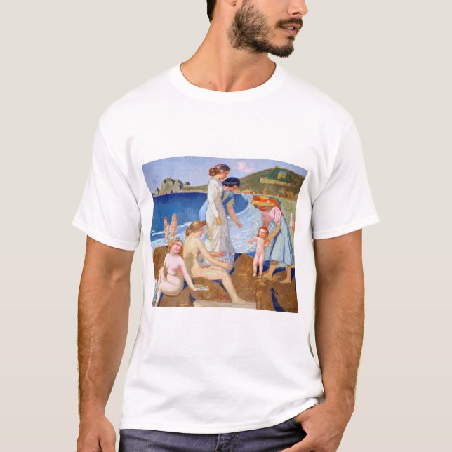 Camiseta Sea Bathing, Maurice Denis (Frente)