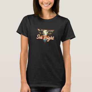 Camiseta Sea Bright New Jersey Beach Nj Beach Bum Cidades A