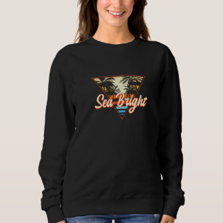 Camiseta Sea Bright New Jersey Beach Nj Beach Bum Cidades A