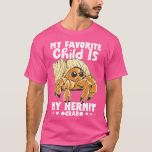 Camiseta Sea Creature Marisco Incha Hermit Crab Lover