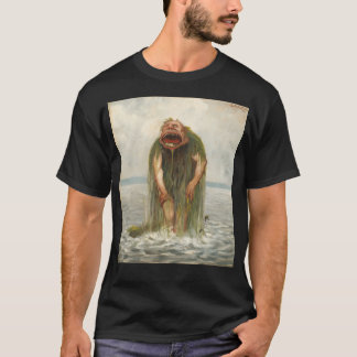 Camiseta Sea Monster Por Theodor Kittelsen