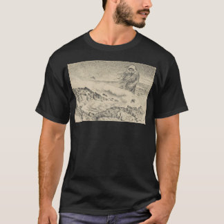Camiseta Sea Monster Por Theodor Kittelsen