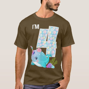 Camiseta Sea Narwhday Im 4 Subwater Ocean Tema 4