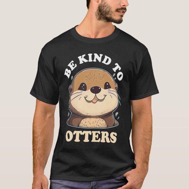 Camiseta Sea Otter Lover Funny  2 (Frente)