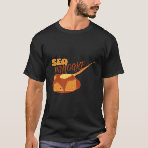 Camiseta Sea Pancake Funny Manta Ray Stingray Comida Para C