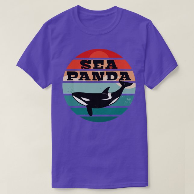 Camiseta Sea Panda Orca 1 (Frente do Design)