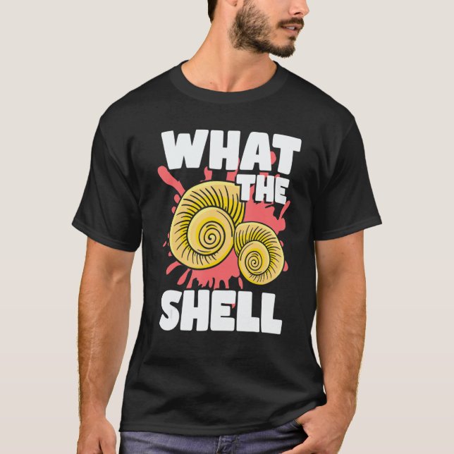 Camiseta sea shell hunter and Conch Collector seashell hunt (Frente)