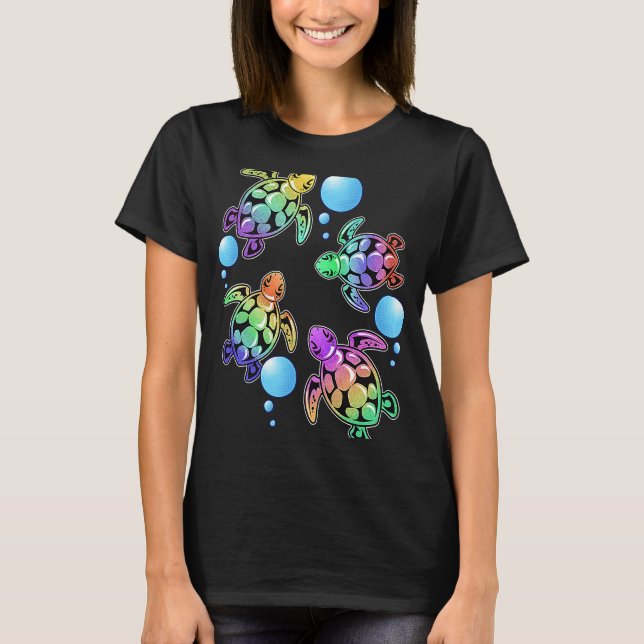 Camiseta Sea Turtle Animal Rights Animal (Frente)