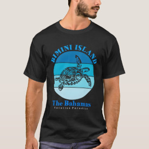 Camiseta Sea Turtle Bimini Island Bahamas Oceano