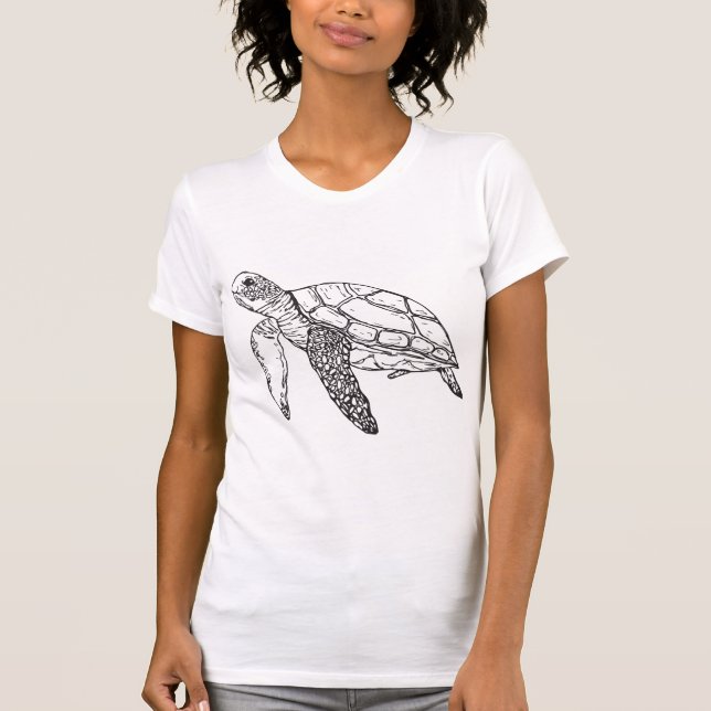 Camiseta sea turtle Copy Copy (Frente)