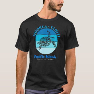 Camiseta Sea Turtle Moorea Tahiti Oceano