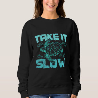Camiseta Sea turtle take it slow