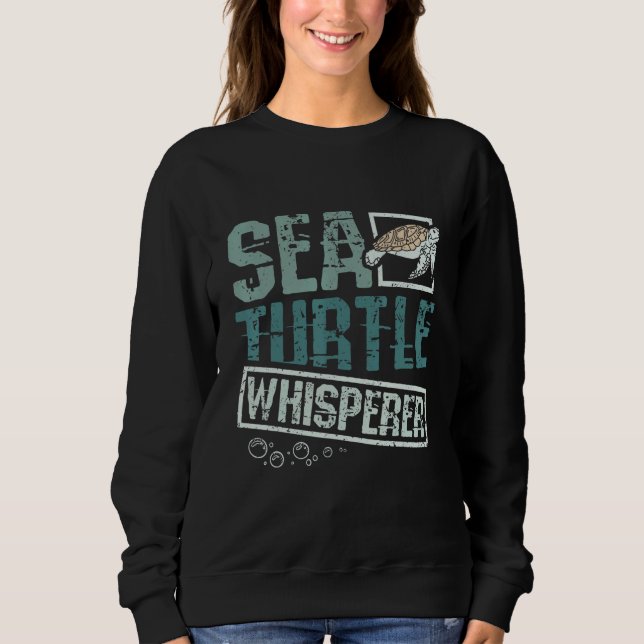 Camiseta Sea turtle whisperer (Frente)