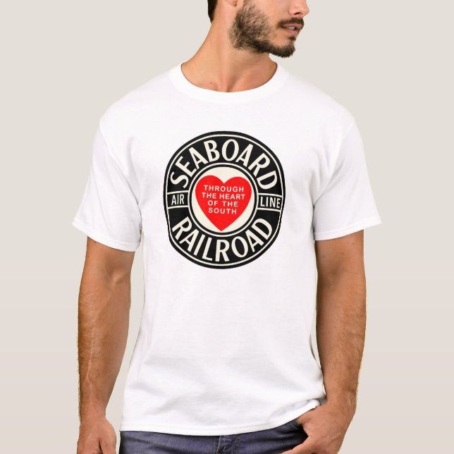 Camiseta Seaboard Coast Line Railroad (Frente)