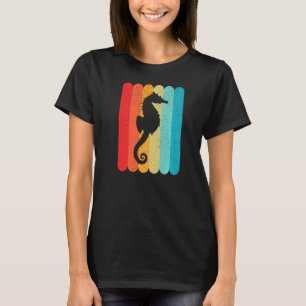 Camiseta Seacavalo Silhouette Retro Vintage Lines 70s 80s D