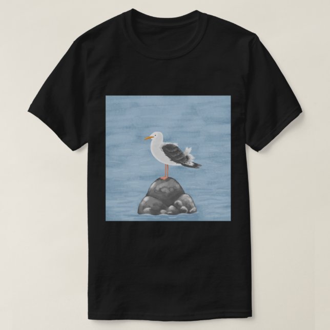 Camiseta Seagull (Frente do Design)