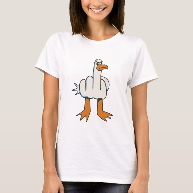 CAMISETA SEAGULL COM CORPO MIDDLE DEGER (Frente)