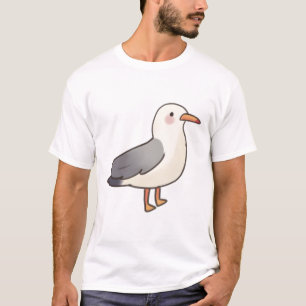 Camiseta Seagull Delight � Arte Animal Bela