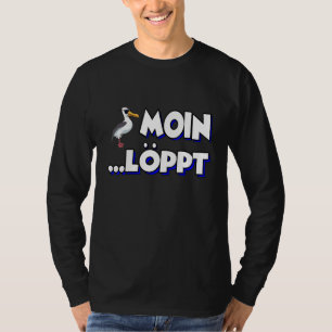 Camiseta Seagull Moin Löppt Mar Báltico Mar do Norte Docki