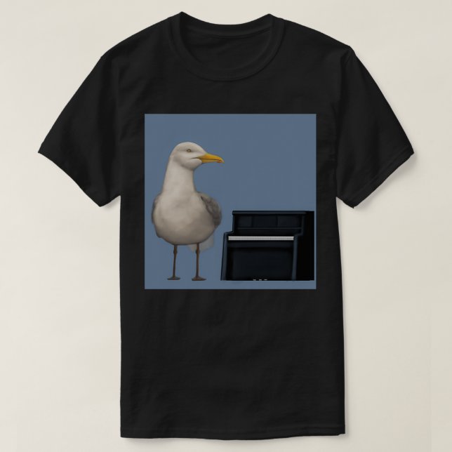 Camiseta Seagull Musical (Frente do Design)