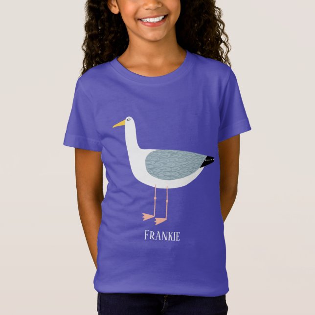 Camiseta Seagull Personalizado (Frente)