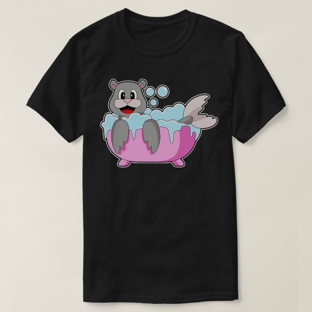 Camiseta Seal Bathtub (Frente do Design)