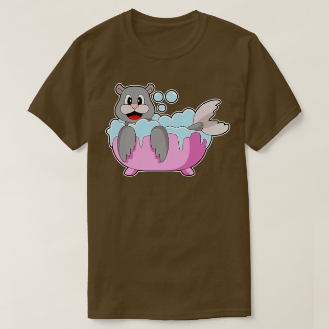 Camiseta Seal Bathtub (Frente do Design)