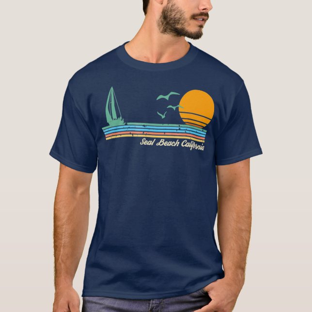 Camiseta Seal Beach California (Frente)