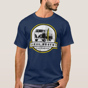 Camiseta Seal Beach California Hippie    VanSurfer