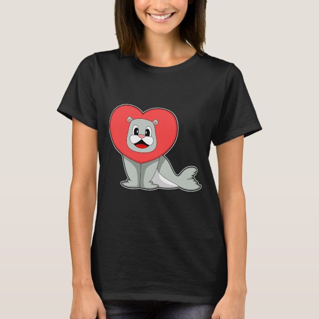 Camiseta Seal Heart (Frente)