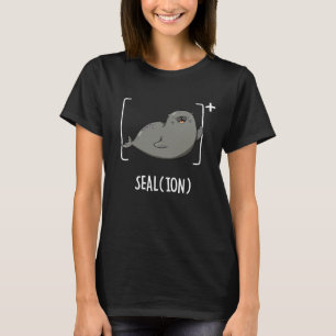 Camiseta Seal Ion Funny Sea Lion Pun Dark BG