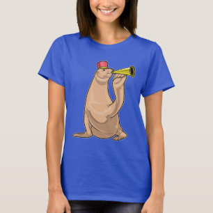 Camiseta Seal Musical Trumpet Music