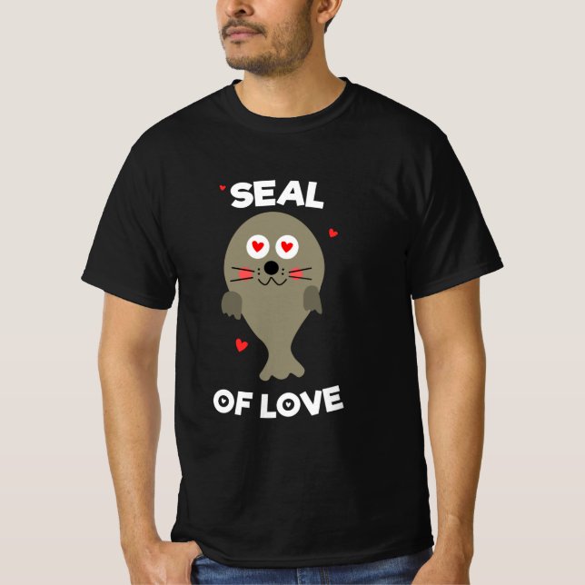 CAMISETA SEAL OF LOVE (Frente)